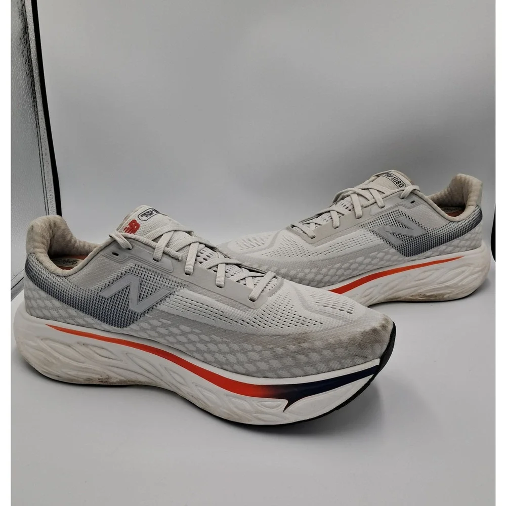 Size 14 - New Balance Fresh Foam X 1080v14 Grey Matter Silver Metallic Inkwell